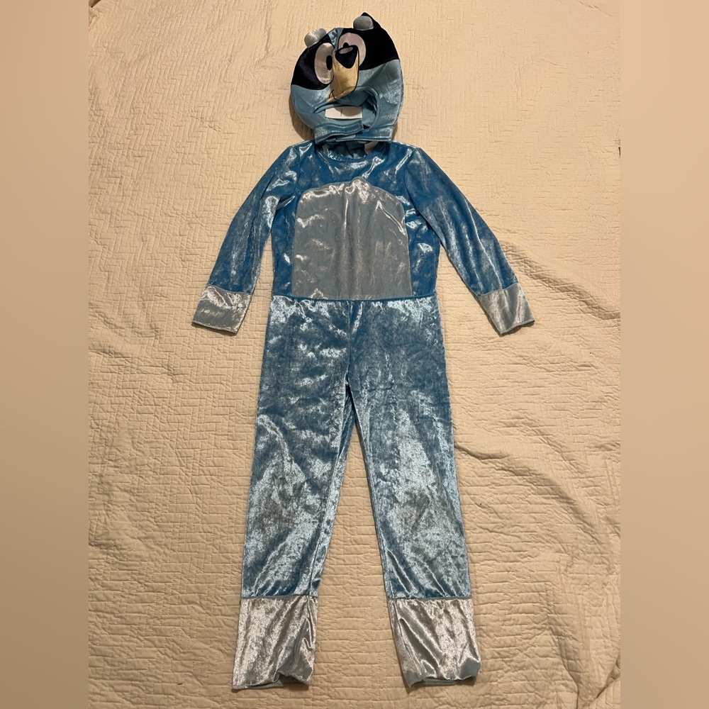 Kids Bluey Costume Size S 6/6X